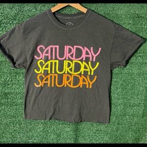 Twenty One Pilots Saturday Cropped T-shirt Sz M